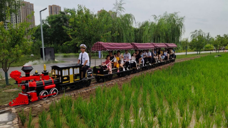 長安公園20座網紅小火車